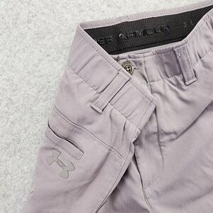 Under Armour UA Match Play Golf Shorts Men's 30 Gray HeatGear 10" Inseam Stretch